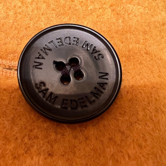 Sam Edelman “mustard yellow” lined wool blend coat. Large. Excellent condition! - Picture 8 of 10